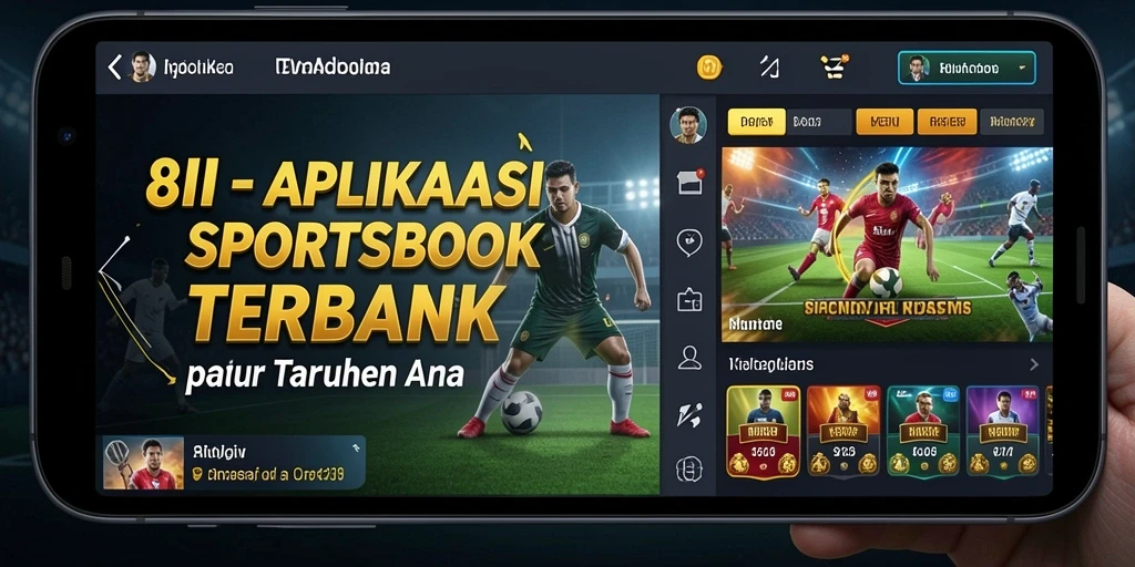 Tampilan gameplay yang menarik di aplikasi Sportsbook 8II.