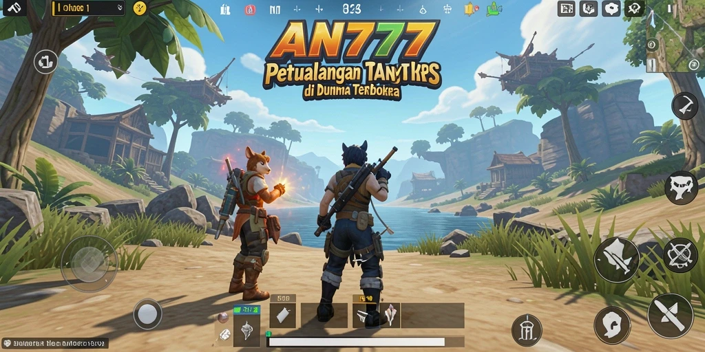 Screenshot menampilkan gameplay AN777 dengan eksplorasi dunia terbuka yang menakjubkan.