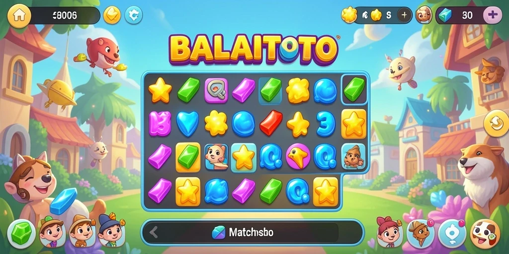 Tangkapan layar gameplay BALAITOTO yang seru dan penuh warna.