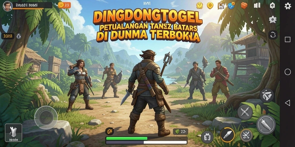 Tampilan gameplay DINGDONGTOGEL yang menarik dan interaktif.