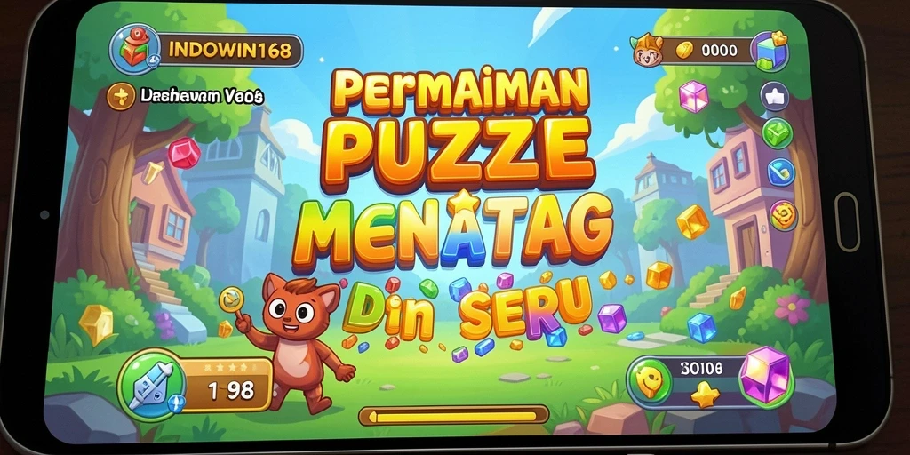 Tampilan gameplay INDOWIN168 yang penuh warna dan menarik.