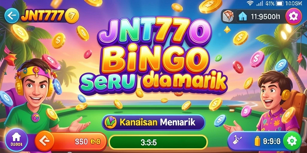Screenshot gameplay JNT777 menampilkan keseruan permainan Bingo.