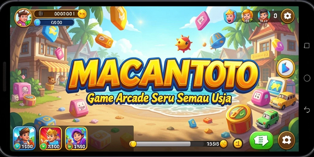 Tampilan gameplay seru dan menantang di MACANTOTO.