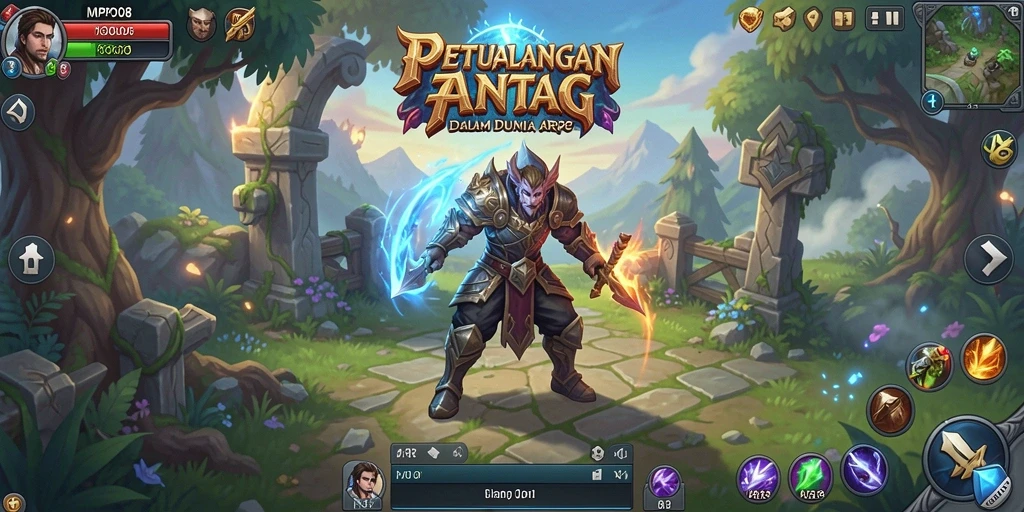 Tampilan gameplay intens dan aksi mendebarkan dalam MPO08.
