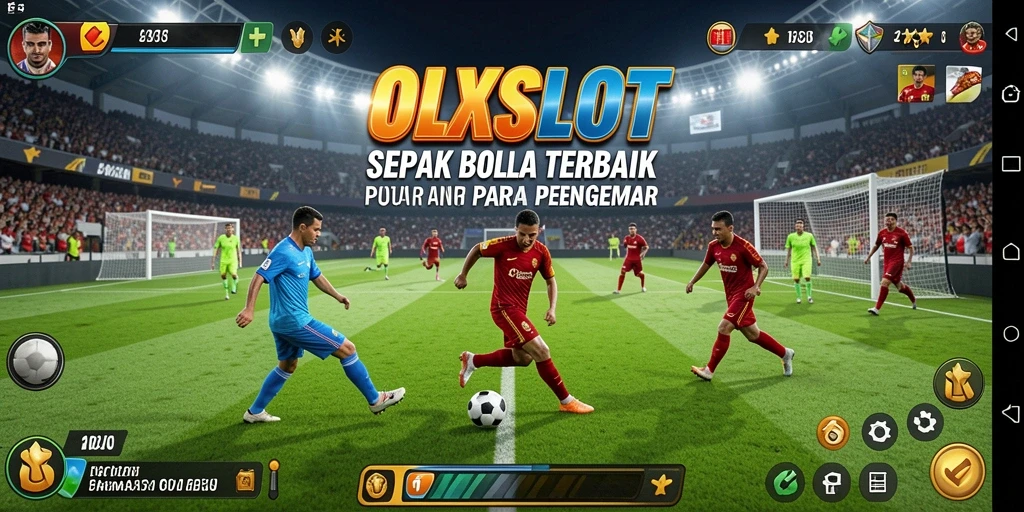 Tampilan gameplay OLXSLOT yang menegangkan dan penuh aksi di lapangan.