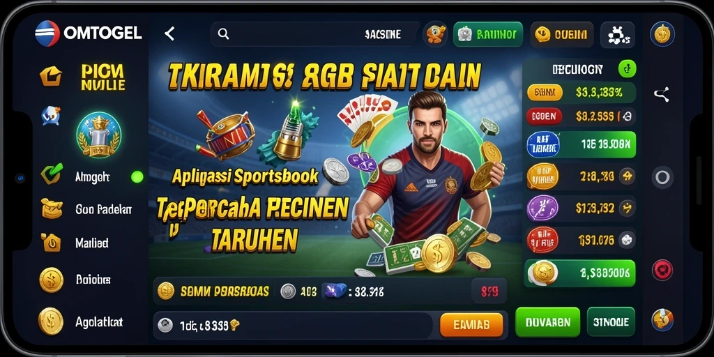 Tampilan antarmuka <strong>OMTOGEL</strong> yang menarik dan informatif.